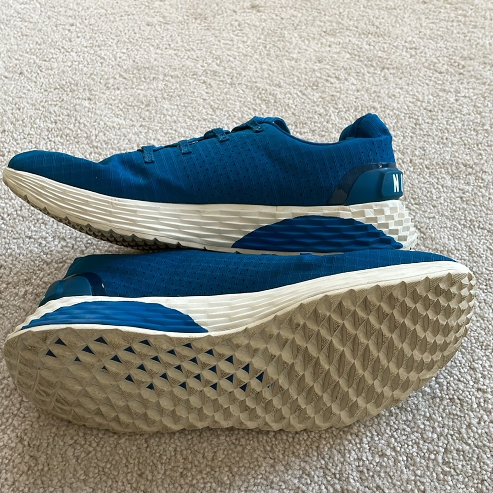 NOBULL NO BULL Ripstop Runner Running Shoes Blue White Size- Men’s 7.5/Women’s 9 - Picture 3 of 5